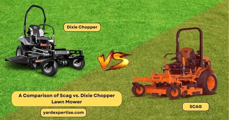 A Comparison of Scag vs. Dixie Chopper Lawn Mower